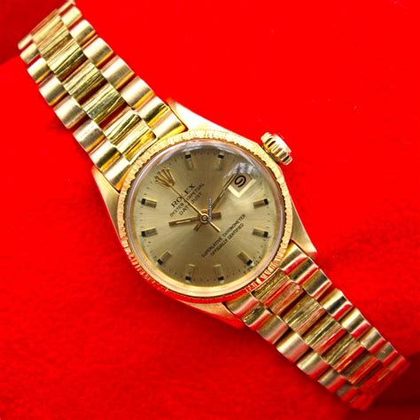 rolex datejust lady oro giallo usato|used lady datejust for sale.